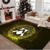 1PC rug Udinese-Calcio Crest Design Carpet, Chair Rug,Area Rug for Office Bedroom living rooms bedroom, Doormat decor Christmas fan gifts