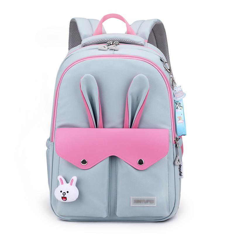 

Новый рюкзак для начальной школы большой вместимости, износостойкий, дышащий, нейлоновый, мультяшный, милый студенческий рюкзак