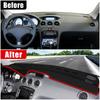 For Peugeot 308 SW T7 GTI 2007 2008 2009 2010 2011 2012 2013 Car Dashboard Non-Slip Cover Anti-UV Mat Sun Shade Anti-Glare Pad