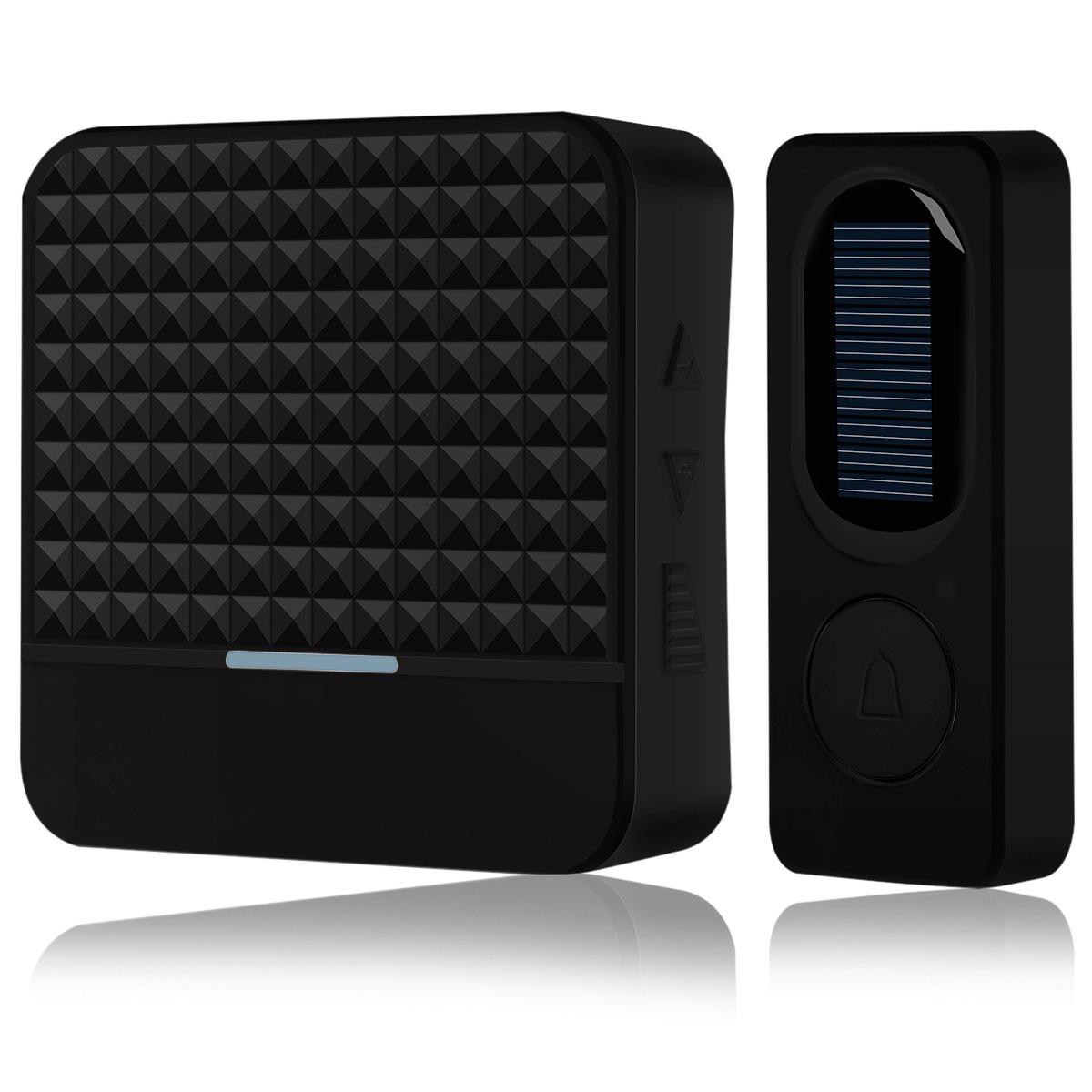 Solar-Powered Smart Wireless Doorbell with Music, Waterproof and Remote Controlled for Home.