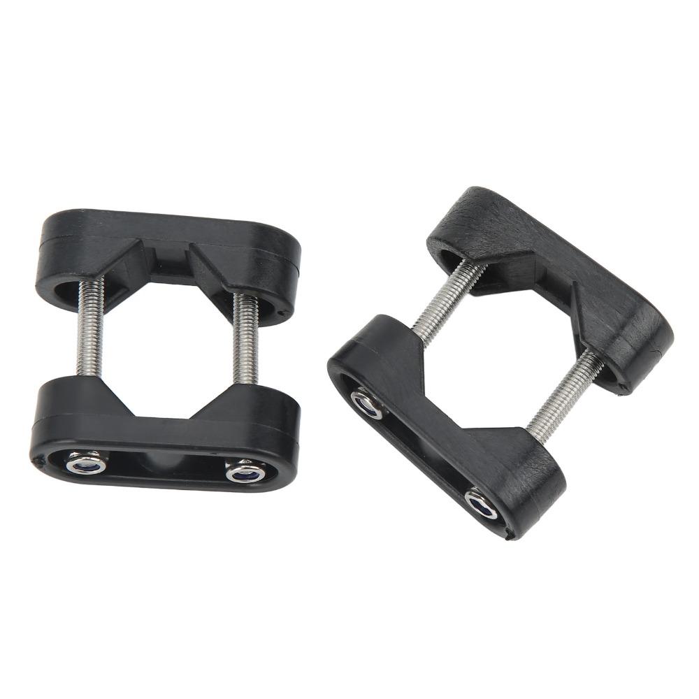 2PCS Smoother Finish Nylon Marine Hardware for 22 to 25mm(7/8in to 1in) Tube for Pontoon