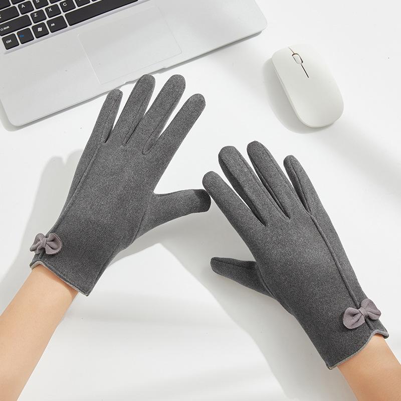 Damen Winter Radhandschuhe zum Warmhalten, kältefest im Frühling und Herbst, Motorrad