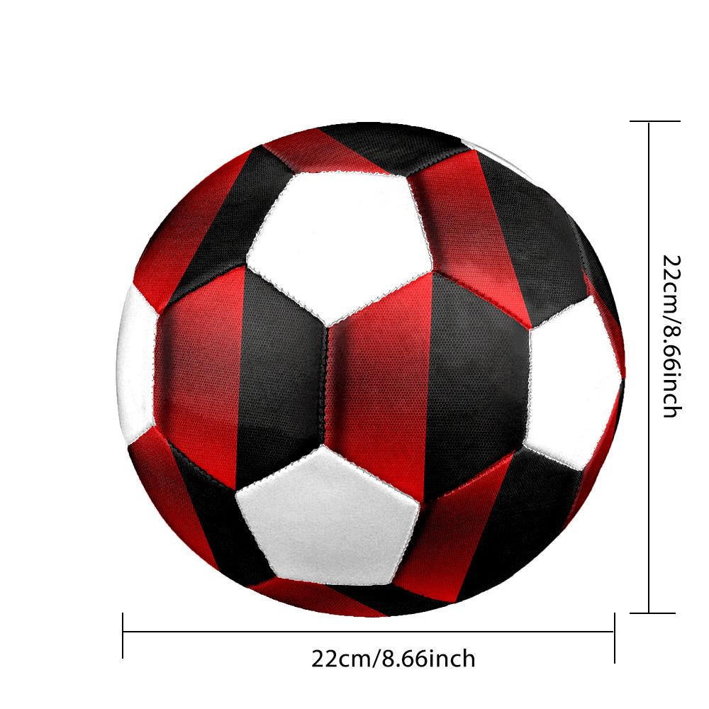 1pc Abstract Gradient Lightweight PVC Training Soccer Ball, Size 5, Suitable for Indoor and Outdoor TrainingGift Y60386