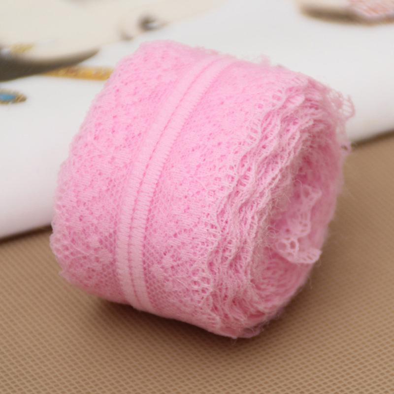 10 m / rolka 4 cm szerokości Dwustronna koronkowa wstążka Dekoracja Rękodzieło Haftowana odzież siatkowa