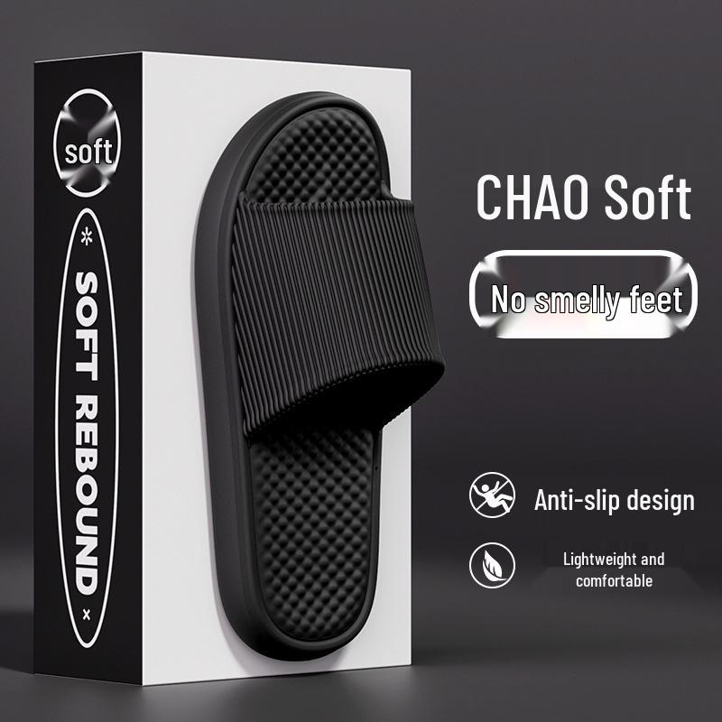 2025 Unisex Non-slip Soft Sole Indoor Bathroom Slippers