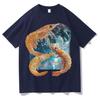 Funny Shrimp Meme T Shirt Unisex Women Aesthetic Harajuku High Quality Graphic TShirt Unisex Streetwear Oversized Cotton Tee Shirt