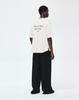 ZIOSONGZIO Semblance Poetry Distressed T-Shirt Off-White Zi2Ts822Ow
