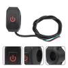 Motocross Accessories Universal Self-Lock Motorcycle Switch 12V LED Handlebar Mount Button For Pit Dirt Bike Waterproof KG-068
