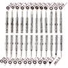 25-in-1 Portable Combination Screwdriver Set with Leather Pouch for Mobile Phone and Computer Repair