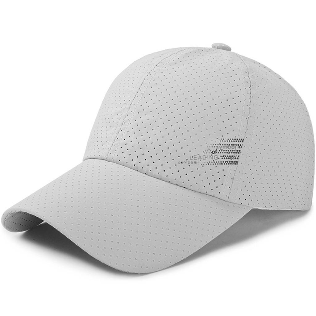 (Projector)New Summer Outdoor Unisex Mesh Patchwork Baseball Cap Sun Hat Baseball Caps