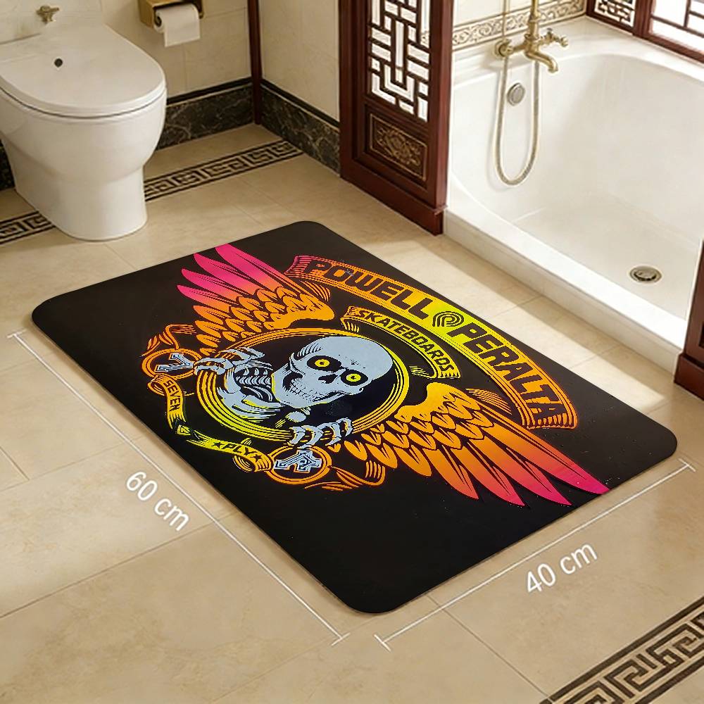 P-Powell P-Peralta Floor Mat Cheaper Anti-slip Modern Living Room Balcony Printed Bedside Mats