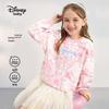 Girls' Cartoon Print Round Neck Sweatshirt