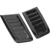 2Pcs Bonnet Vents, Universal Hood Vents for Cars, Bonnet Air Vents Engine Hood Car Exterior Parts for RS MK2 (Carbon Fiber)