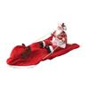 Funny Pet Christmas Horse Riding Costume for Dogs and Cats Holiday Party Outfit