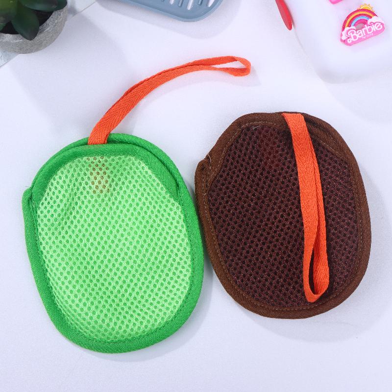 Körperpflege Seifennetzbeutel mit Kordelzug Schnellschäumend Dusch- & Reisehalter Netz Badblume Peeling Badezimmerzubehör