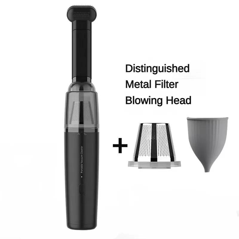 Handheld Portable Mini Vacuum Cleaner For Home Wireless Powerful Dust Remover Deep Cleaning Car Vacuum Ultrasonic Cleaner