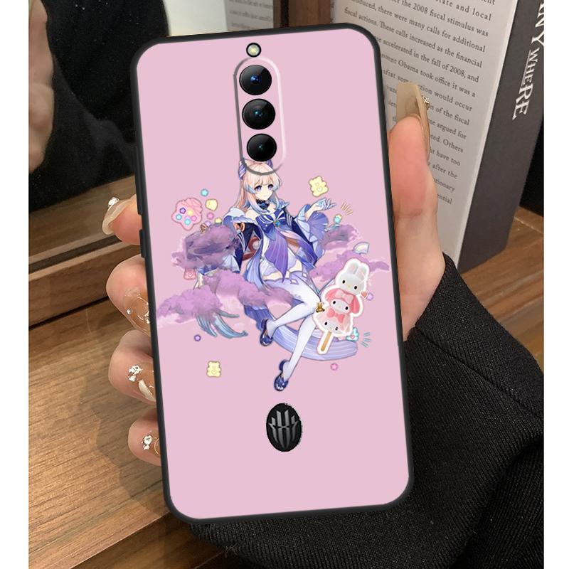 Sangonomiya Kokomi Genshin Impact Case For Nubia Red Magic 8 9 10 Pro Plus 6 7 6S 7S Pro 5G 6R RedMagic 9S 8S Pro Plus Coque