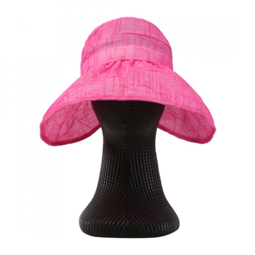 Shop Women S Wide Uv Block Sun Cap Pink Km Wh 0590