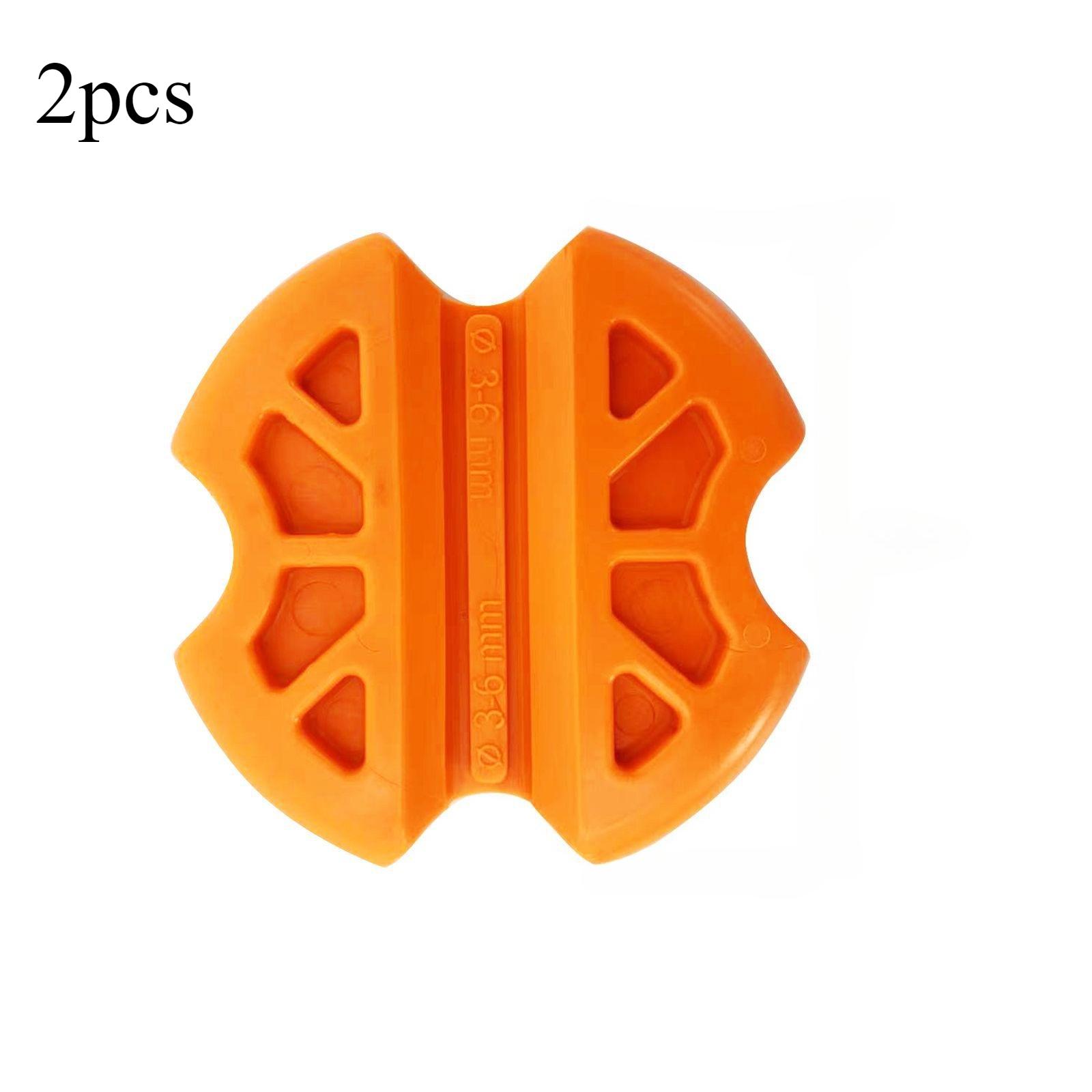 2PCS Portable Wire Drawing Machine Rubber Thread Device Electrician Wire Holder Tool Wire Drawing Anti-slip Clamp