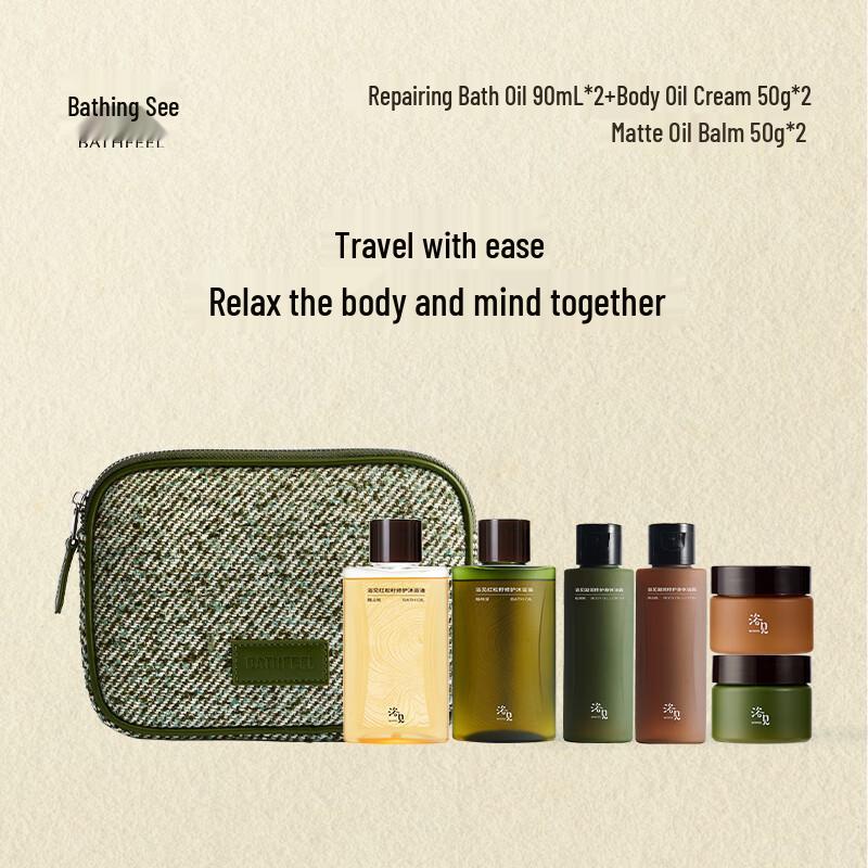 Luxury Travel Bath & Body Care Set