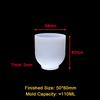 For Fun 3D Sphere Semicylinder Pyramid Silicone Mold Specimen Jewelry Night Light Lamp Home Decoration DIY Crystal Resin Molds