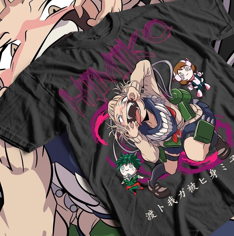 

My Hero Academia Himiko Toga Kawaii Tee Shirt, Unisex Anime Top, Izuku Midoriya 4XL