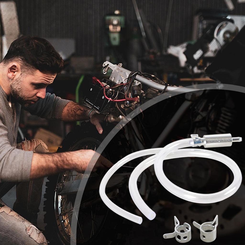 Bromsvätskeavluftare Verktyg Oljevätskeextraktor Avluftningsverktyg Genomskinlig Slang Mjuk Extraktor För System Motorcyklar Reparation Motorcykel