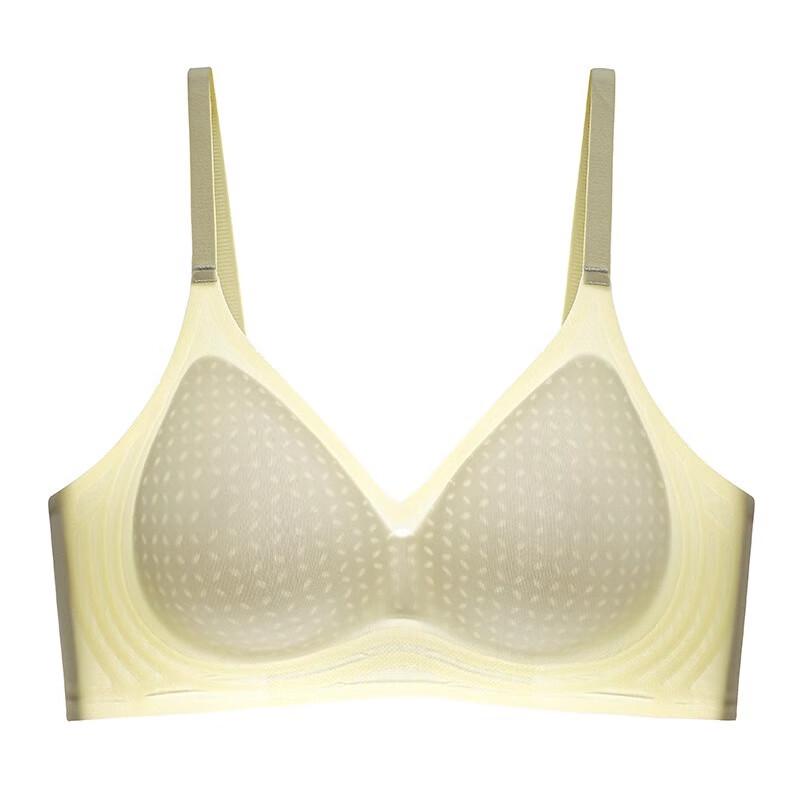 LangSha Ice Silk Wire-Free Push-Up Bra for Summer