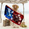 Sonic Adventure: Chaos Beach Towel for Beach Travel Comfortable Couple Beach Towel, Family Beach Towel Set Bath Accessory
