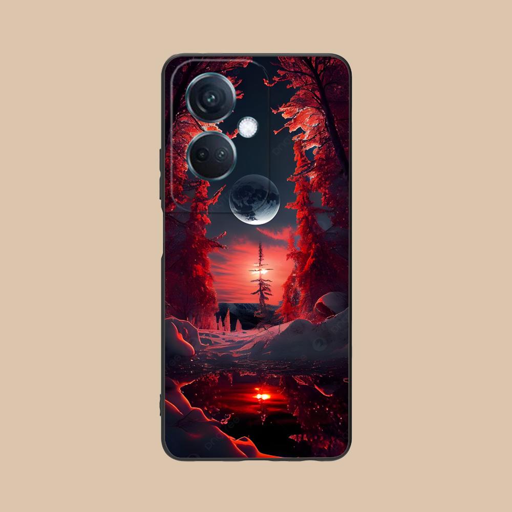Mountain Forest Mobile Phone Case for OPPO Find X9 X8 X7 X6 X5 X3 X2 Plus S Pro Ultra Lite Colorful Printing Cover Luxury Cover