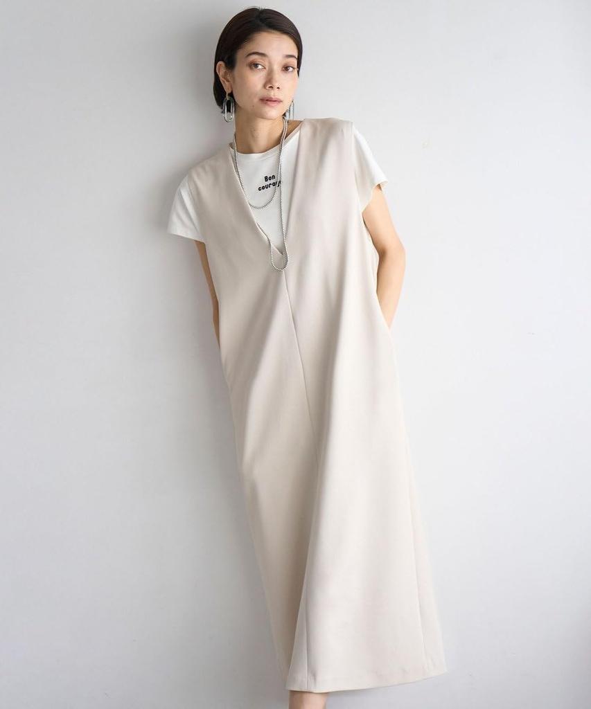 [UNFILO] BEAUTY MOVE 2-Way Jumper Skirt (Stretch/Wrinkle-Resistant/Washable)