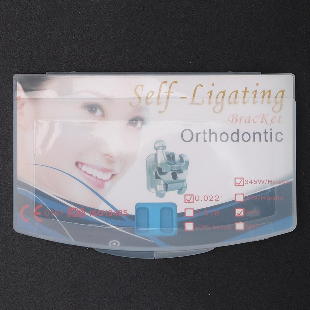 21 Pcs Dental Orthodontic Active Self Ligating Brackets Roth 0.022  Hook 3 4 5