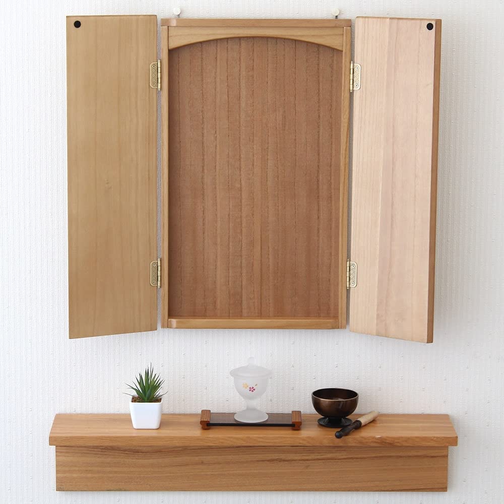 Soka Gakkai Wall Hanging Buddhist Altar Air Light Color Ultra Light Buddhist Altar New Member New Life SGI Shaped Wood Not [Special Available]