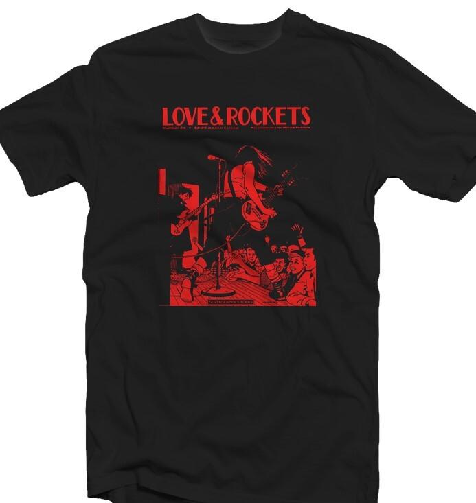 Jaime Hernandez Love and Rocke T-Shirt TE4656 XXL