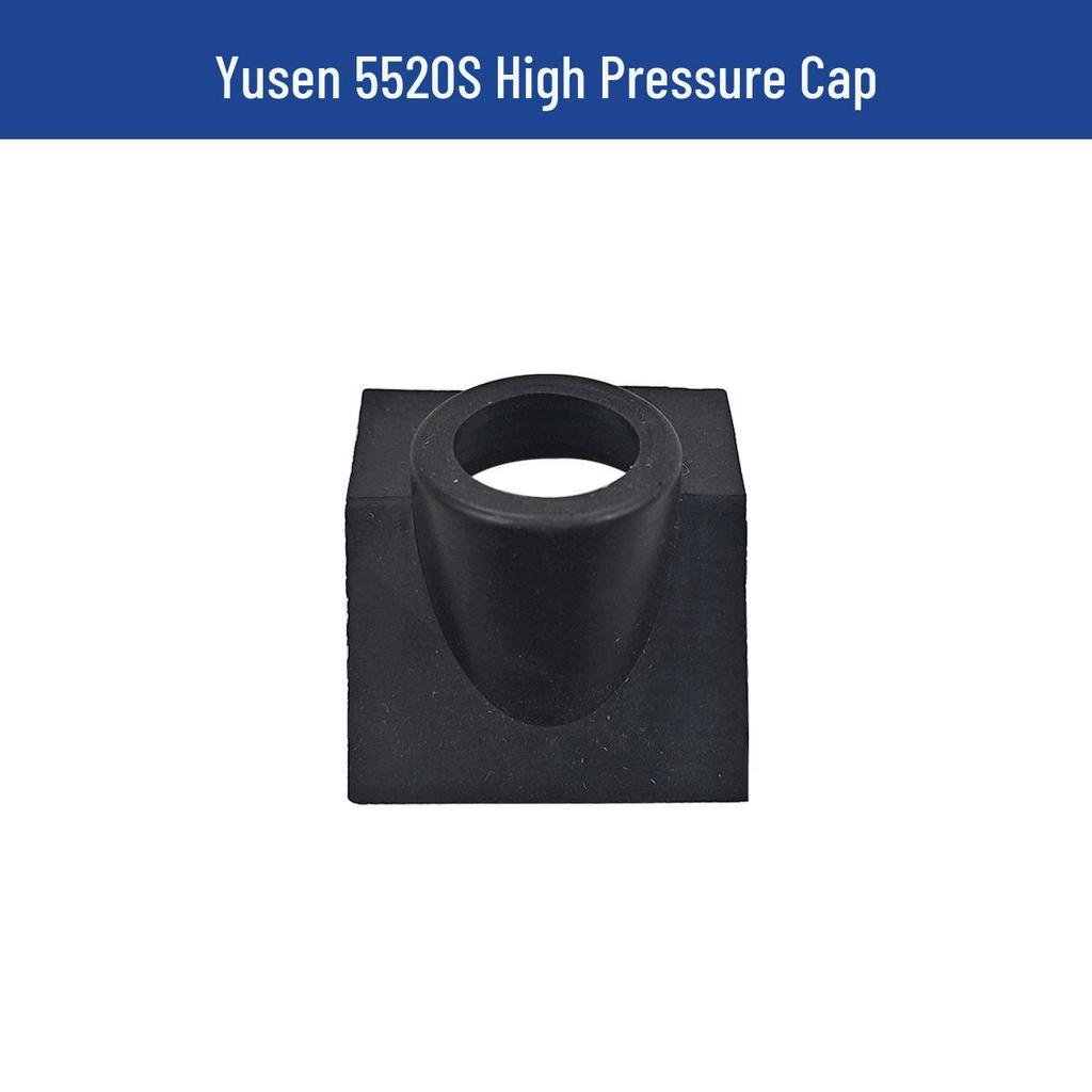 Yusen Chainsaw 5520 Parts: Cylinder, Carburetor, Clutch, Drive Disc, Pull Starter, Ignition Coil, Air Filter.