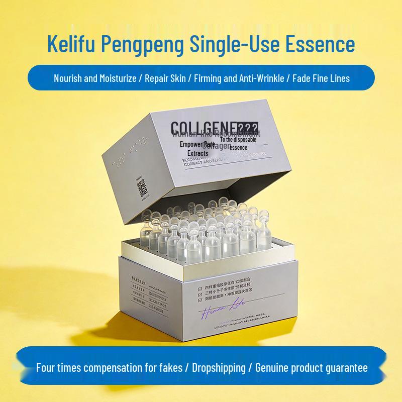 

Kelifang Collagen-Infused Bouncing Ampoule: Firming & Hydrating Essence for Smoother Skin