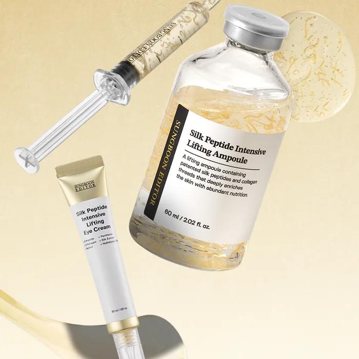 Silk Peptide Ampoule 60ml + Silk Peptide Eye Cream 30ml