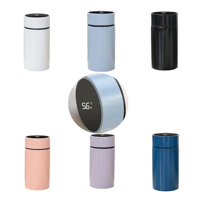 Smart Thermos With Temperature Display Stainless Steel Water Bottle For Outdoor Activities And Office