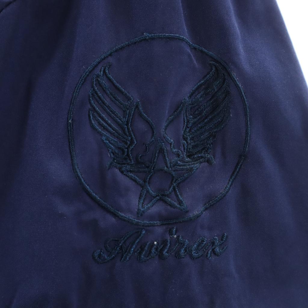 AVIREX MA-1 Jacket L Navy system Thin Men's Used