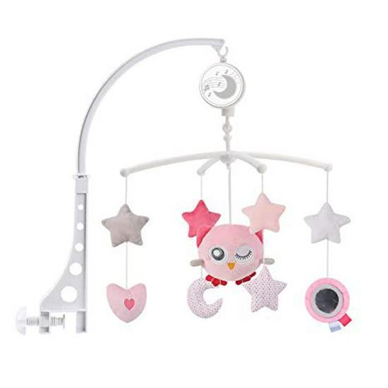 Calming Wind Chime Baby Crib Mobile - Music Rattle Pendant for Bedside or Hanging Decor