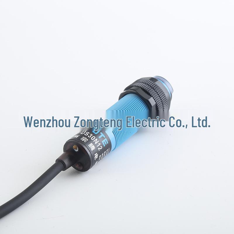 Zongteng E3F-DS30N12 DC NPN Infrared Sensor, 6-36V Diffuse Reflective Photoelectric Switch.