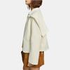 ELLE Solid Color Elegant Petite High-End Lapel Jacket Women jackets Off-White EF36374