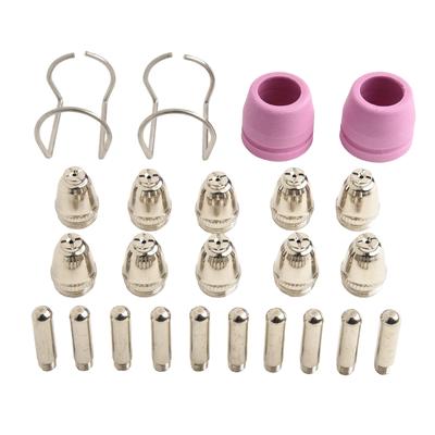 Advanced Plasma Cutter Tips & Nozzles Kit 24PCS for SG55 AG60 WSD60 Offering Efficient Performance and Durability