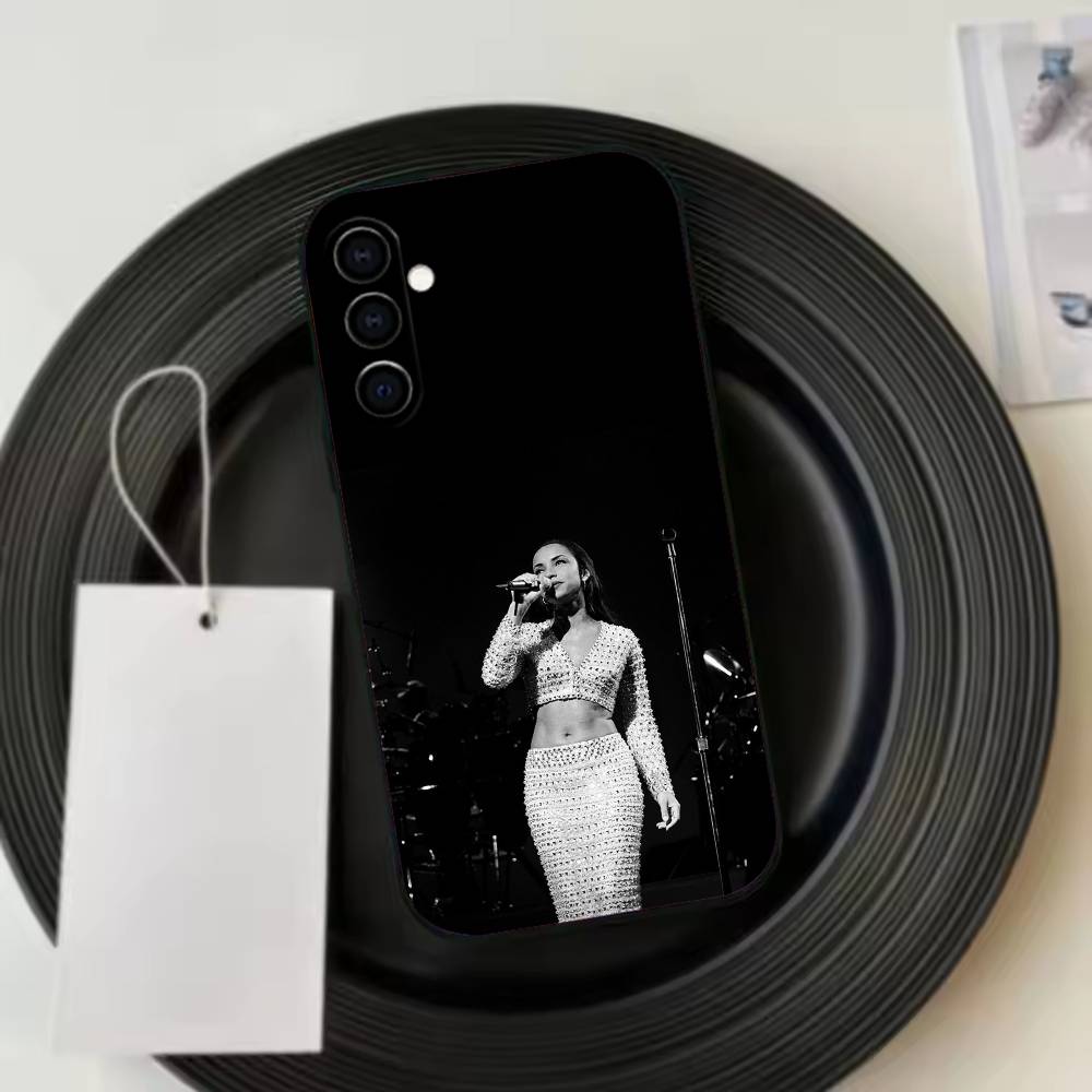 S-Sade Adu  Phone Case For Samsung Galaxy A73,A72,A71,A70,A53,A52,A51,Soft Silicone Black Cover Samsung a72