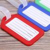 100-Pack Random Color Plastic Luggage ID Tags