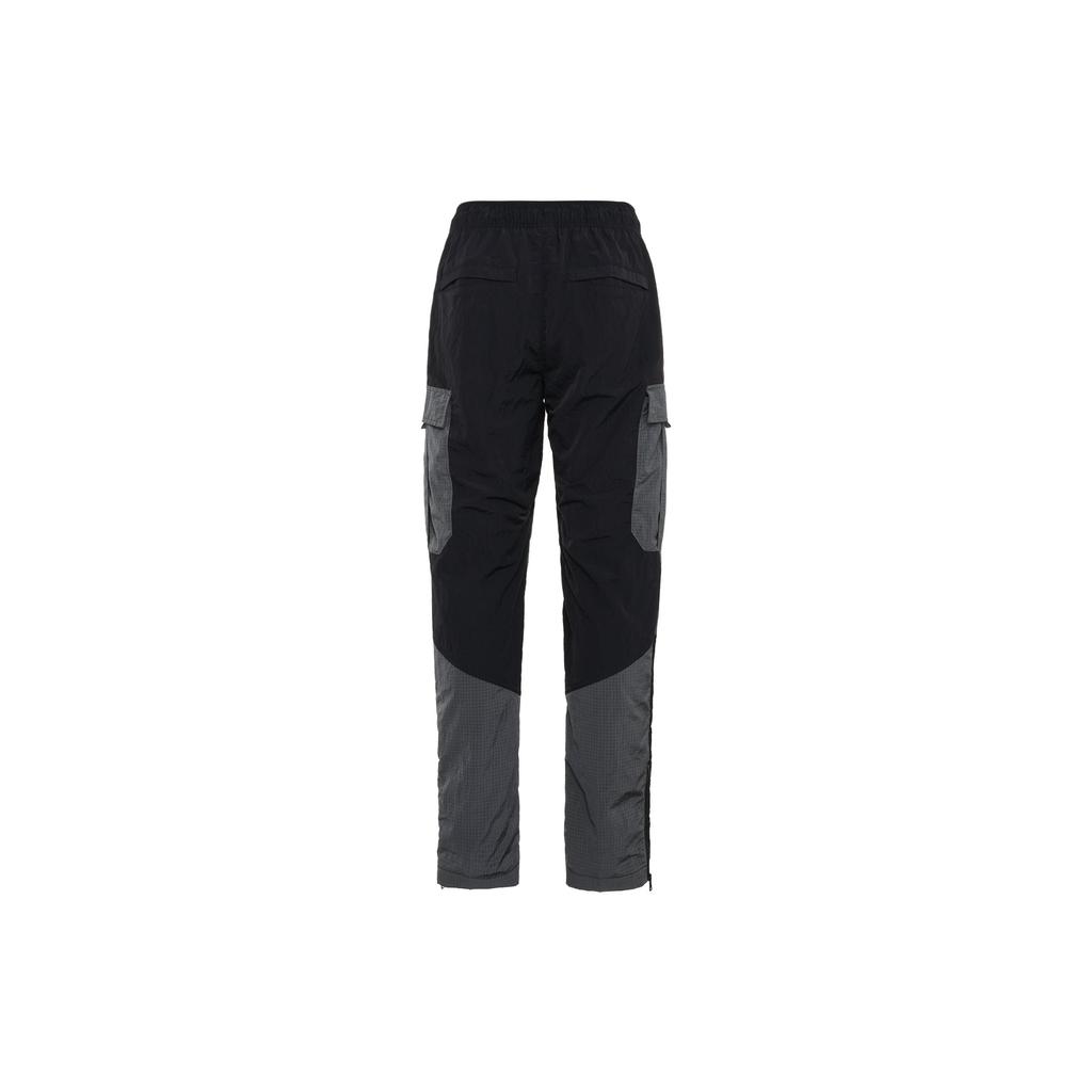 Jordan Pure Color Spliced Woven Pants Men Bottoms Black Gray DH3291-010