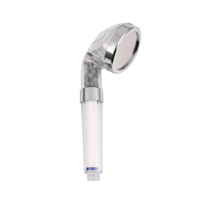 

3 режима насадки для душа высокого давления, ионные минеральные анионные ручные насадки для душа, экономия воды с насадкой для душа из полипропиленового хлопка