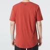 Under Armour Letter Print Sports Casual Crew Neck T-Shirt Men Tops Burgundy 1370490-635
