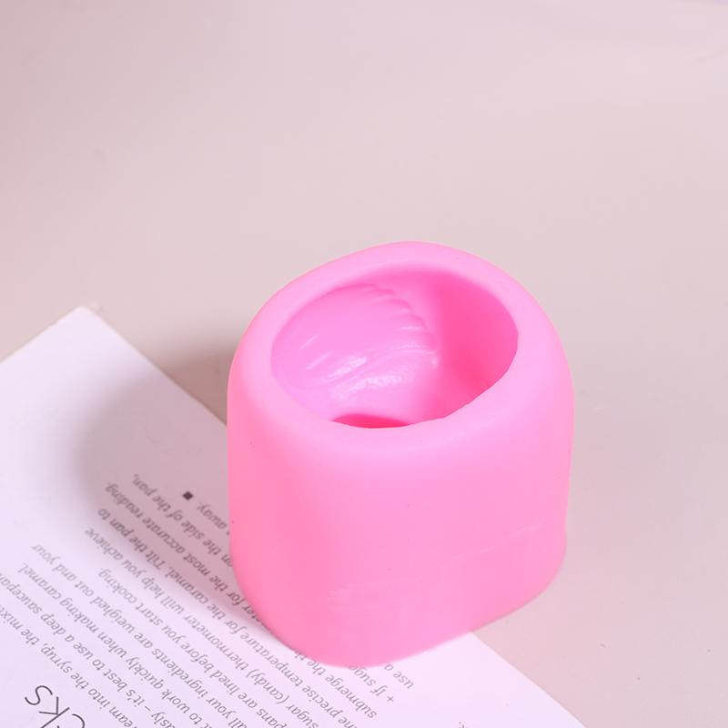 Cute 3D Rubber Duck Candle Mold Silicone Chocolate Fondant Mold For Baby Shower Cake Topper Decoration Silicone Mold
