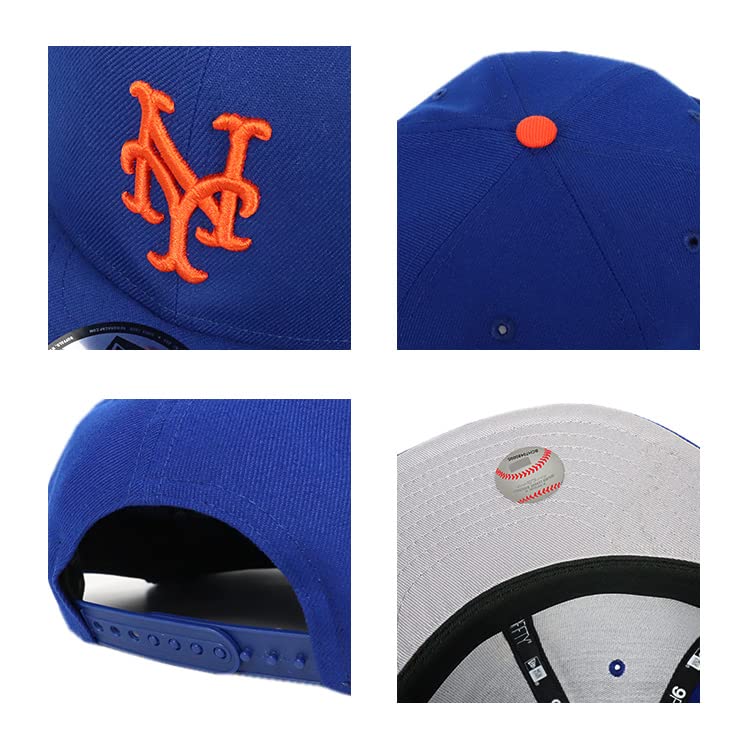 New Era 9FIFTY Snapback Cap MLB Major League Baseball Hat New York Mets Men's [Used]